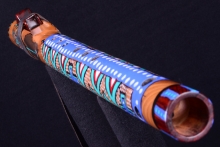 Cherry Native American Flute, Minor, Low E-4, #H49J (9)